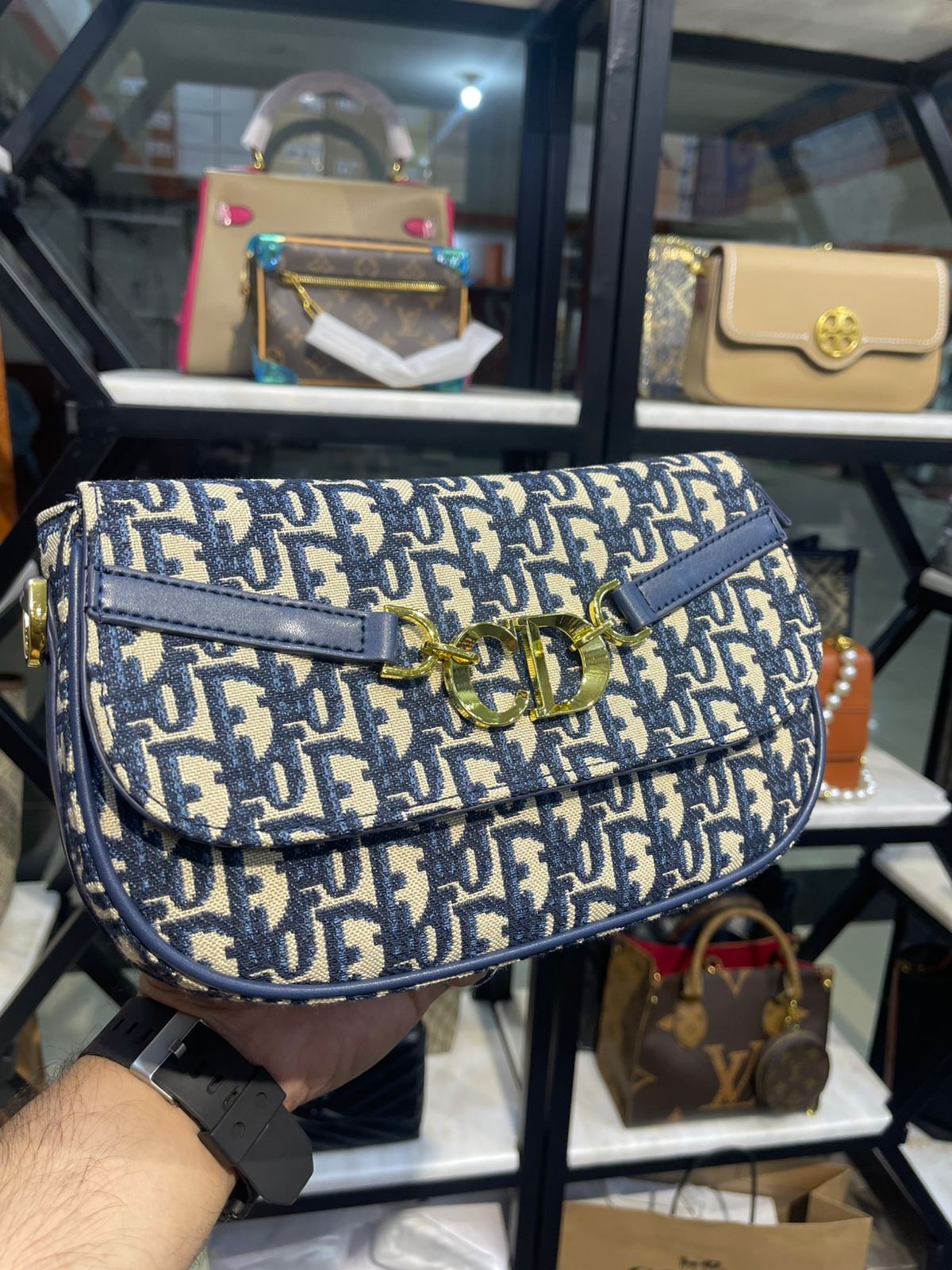 Christian Dior Small Besace Bag