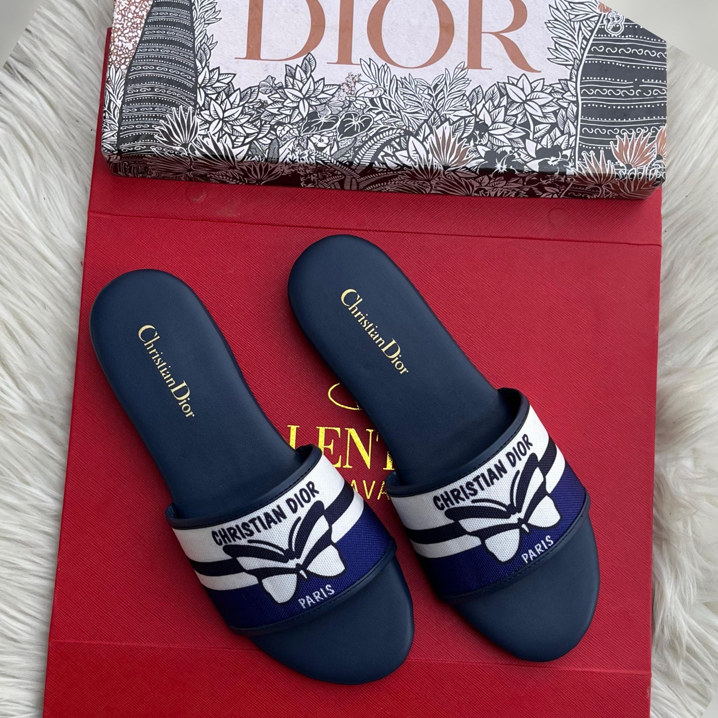 Christian Dior Flat Slippers
