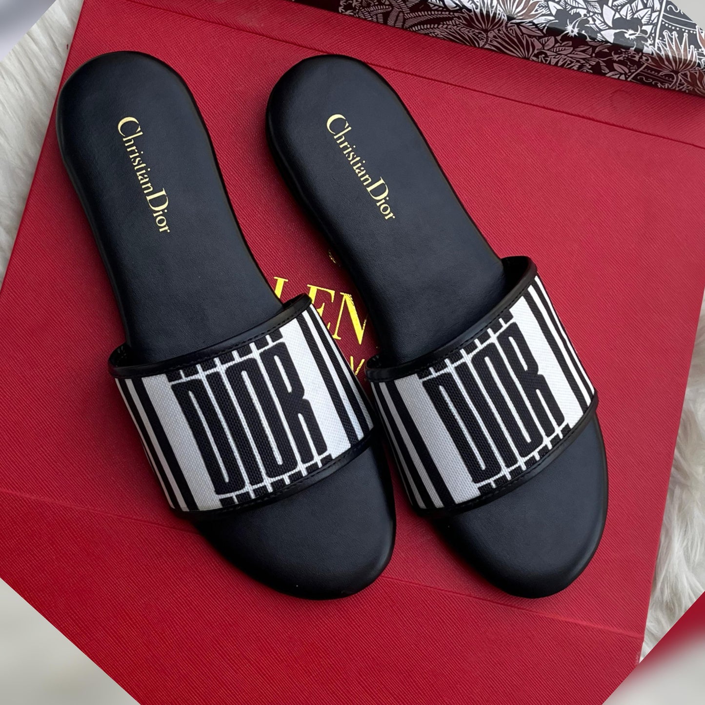 Christian Dior Flat Slippers