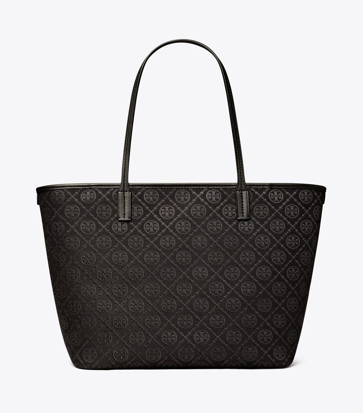 T Monogram Zip Tote