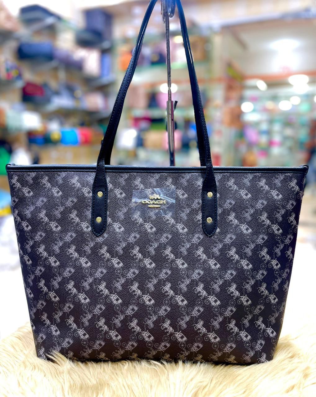 Coach Signature City Tote Bag
