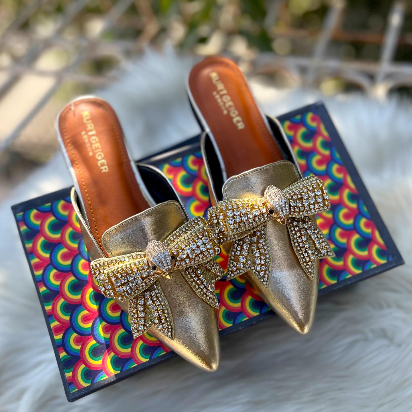 Kurt Geiger Flat Mules