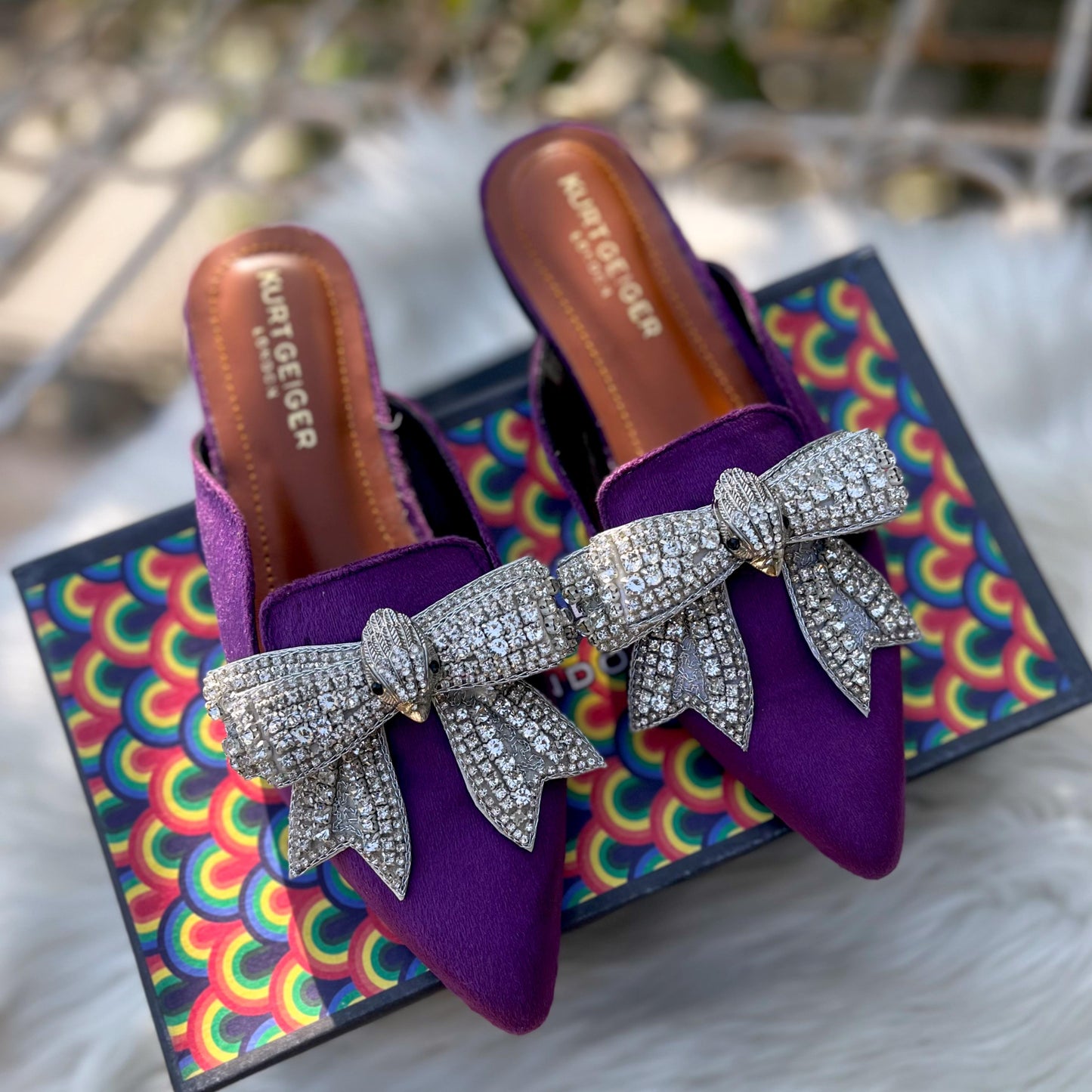 Kurt Geiger Flat Mules