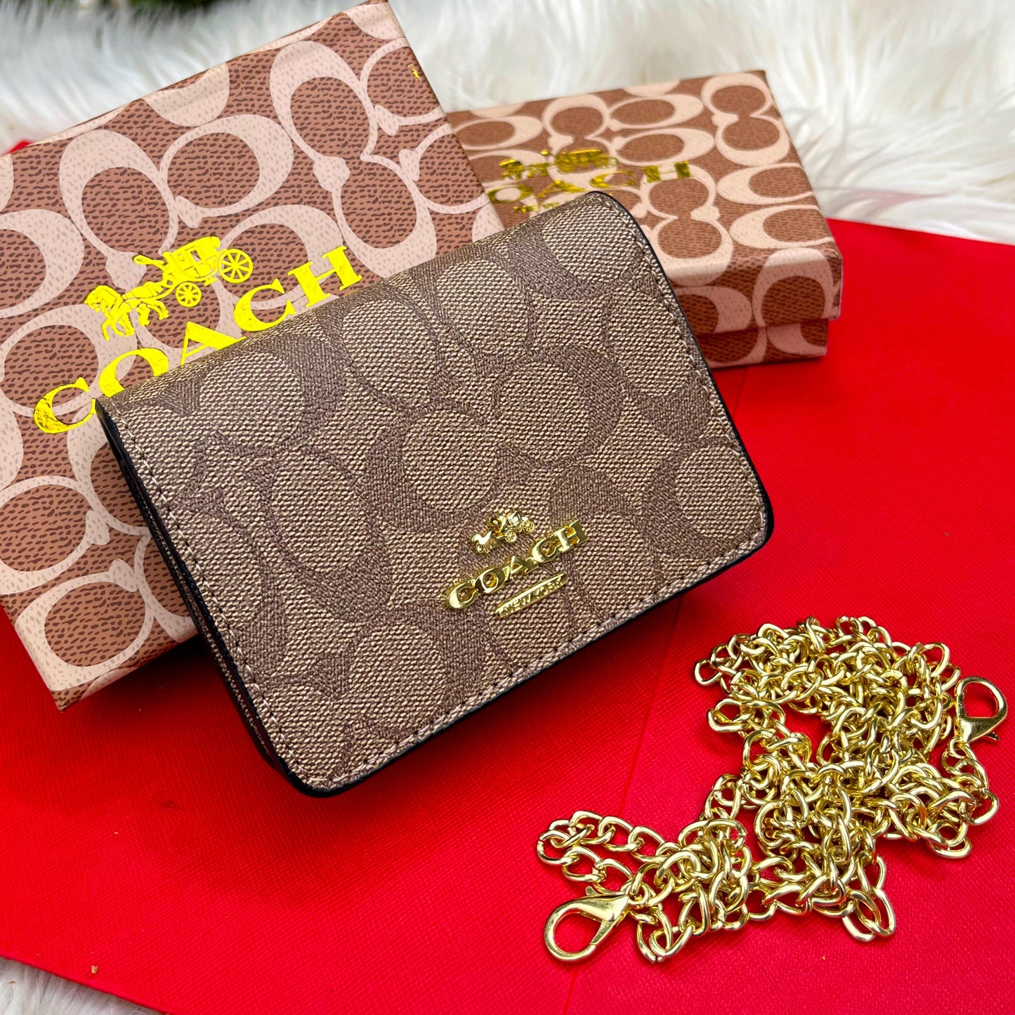 Coach Wallet On A Chain