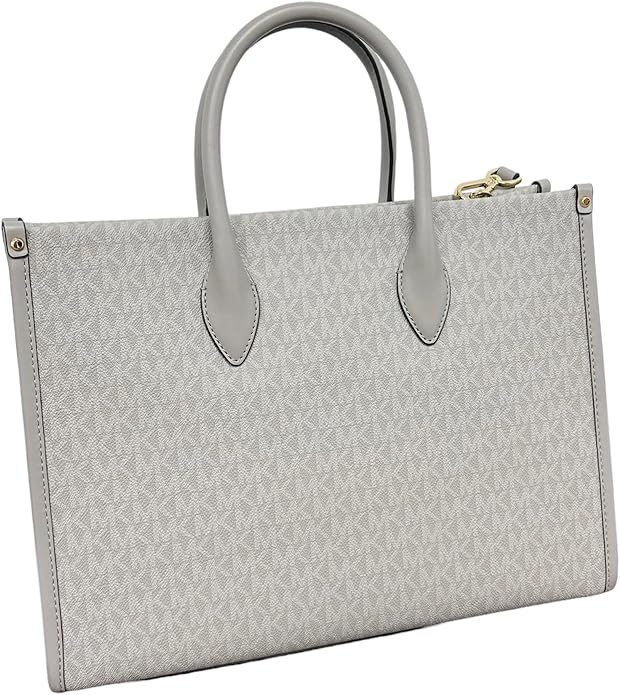 Michael Kors Mirella East West Medium Tote Pearl Grey