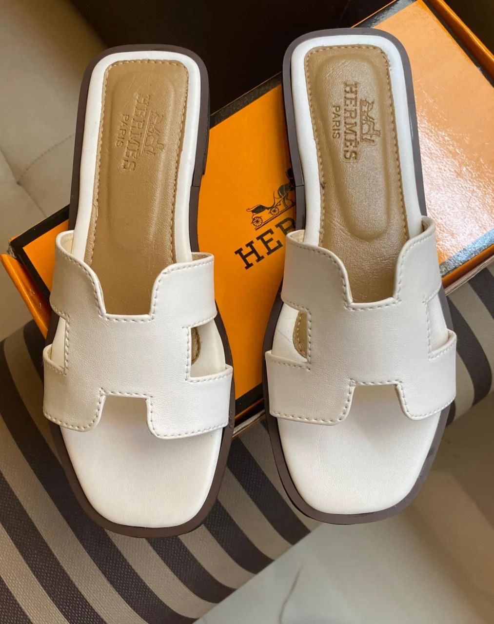 Hermes Slippers