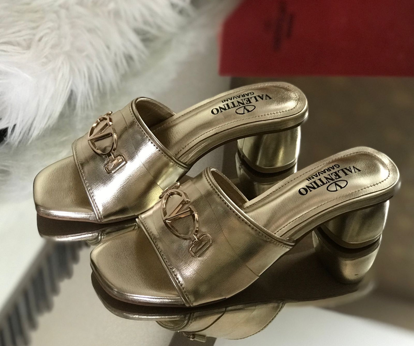 Valentino Block Heels