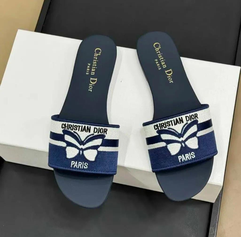 Christian Dior Flat Slippers