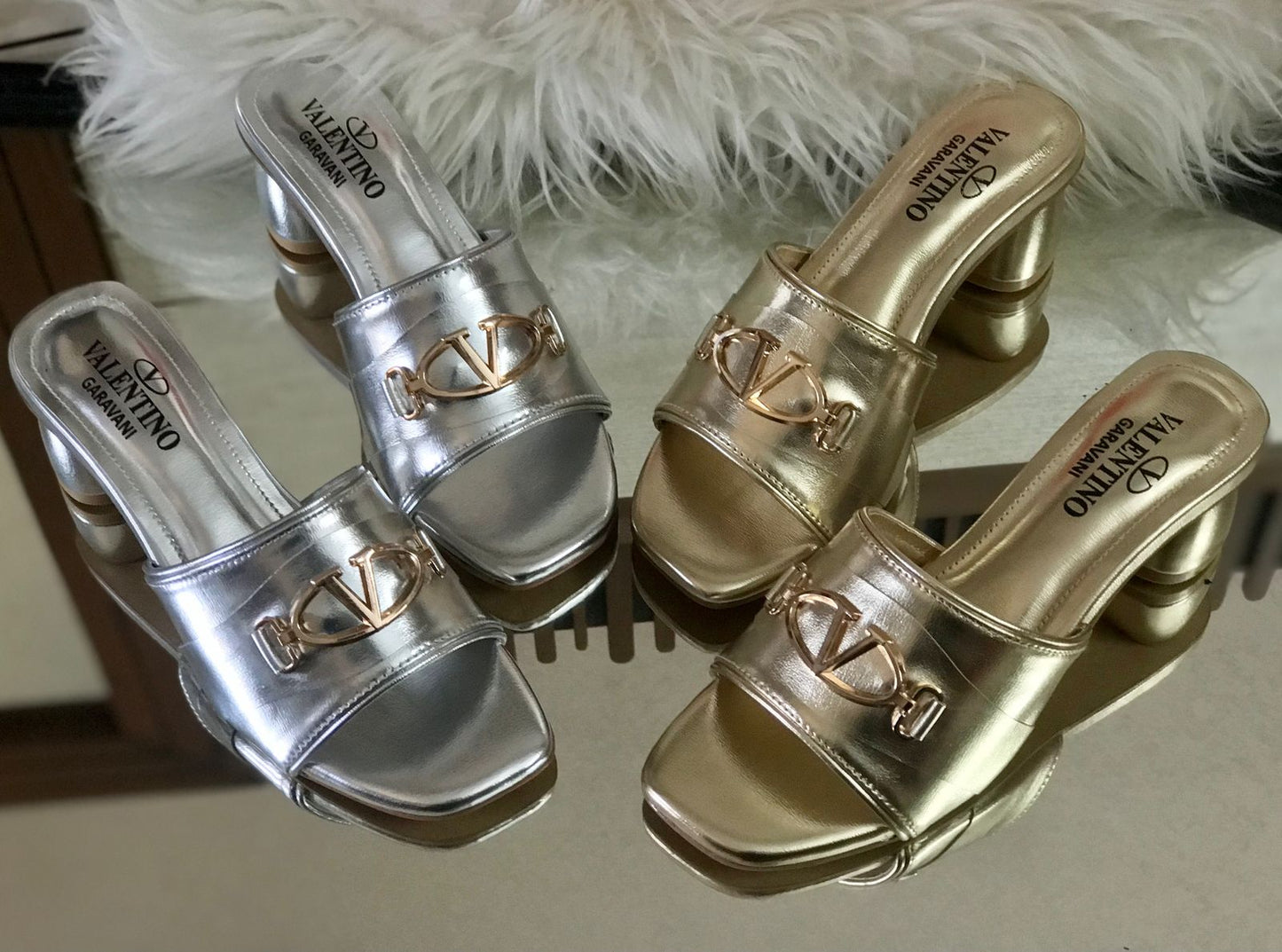 Valentino Block Heels