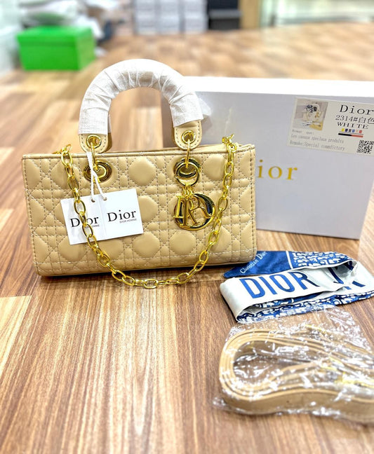 Small Lady Dior Bag  Lambskin Cannage