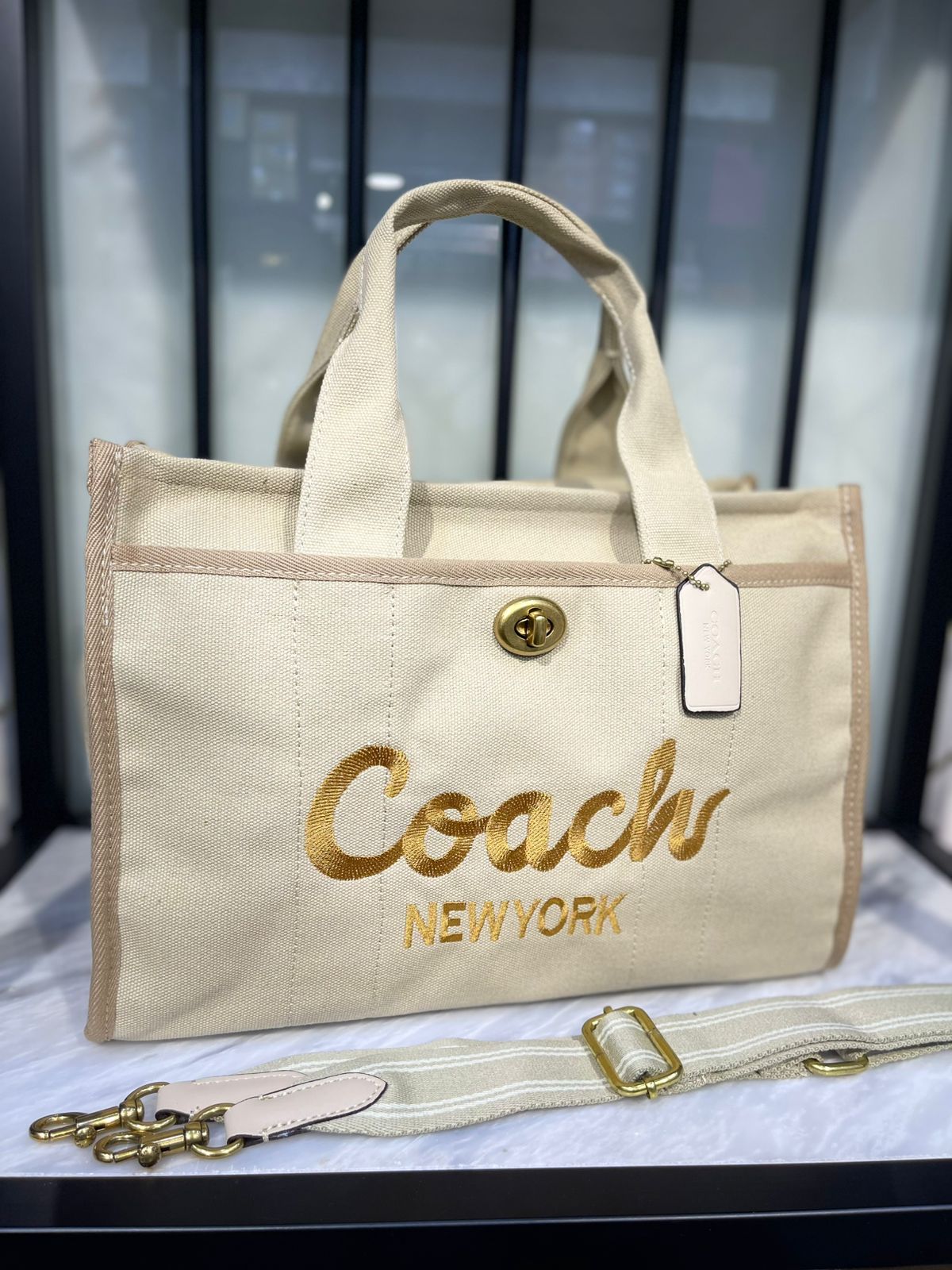 Coach Cargo Tote Bag