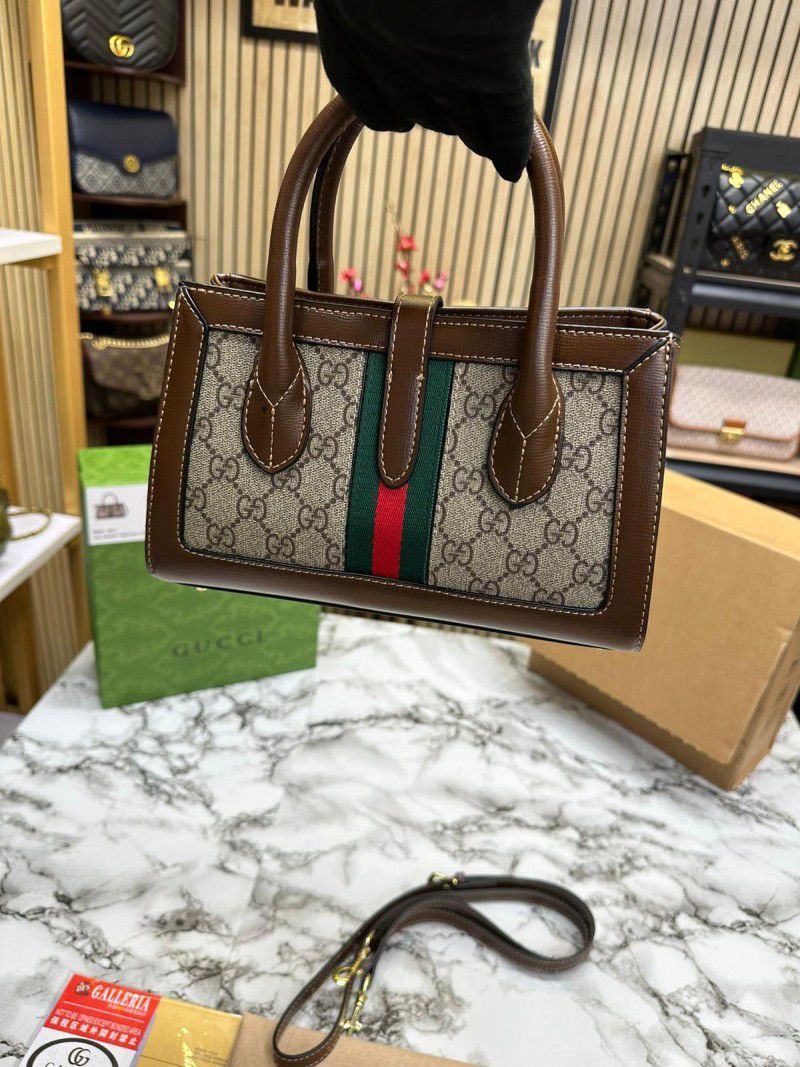 Gucci Handbag With Long Belt