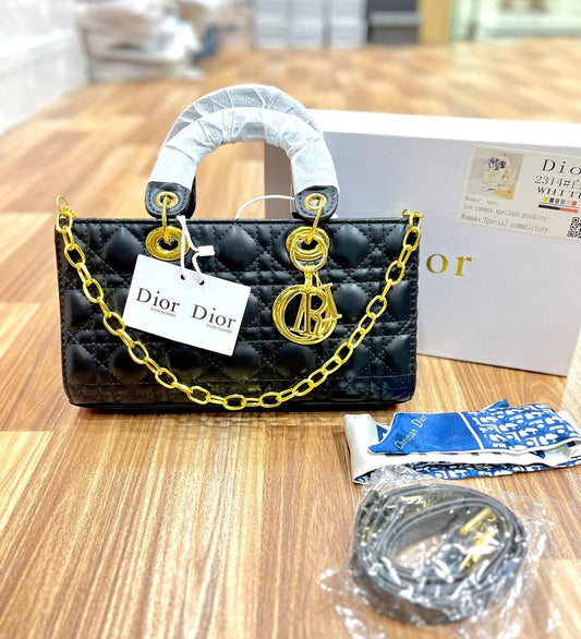 Small Lady Dior Bag  Lambskin Cannage