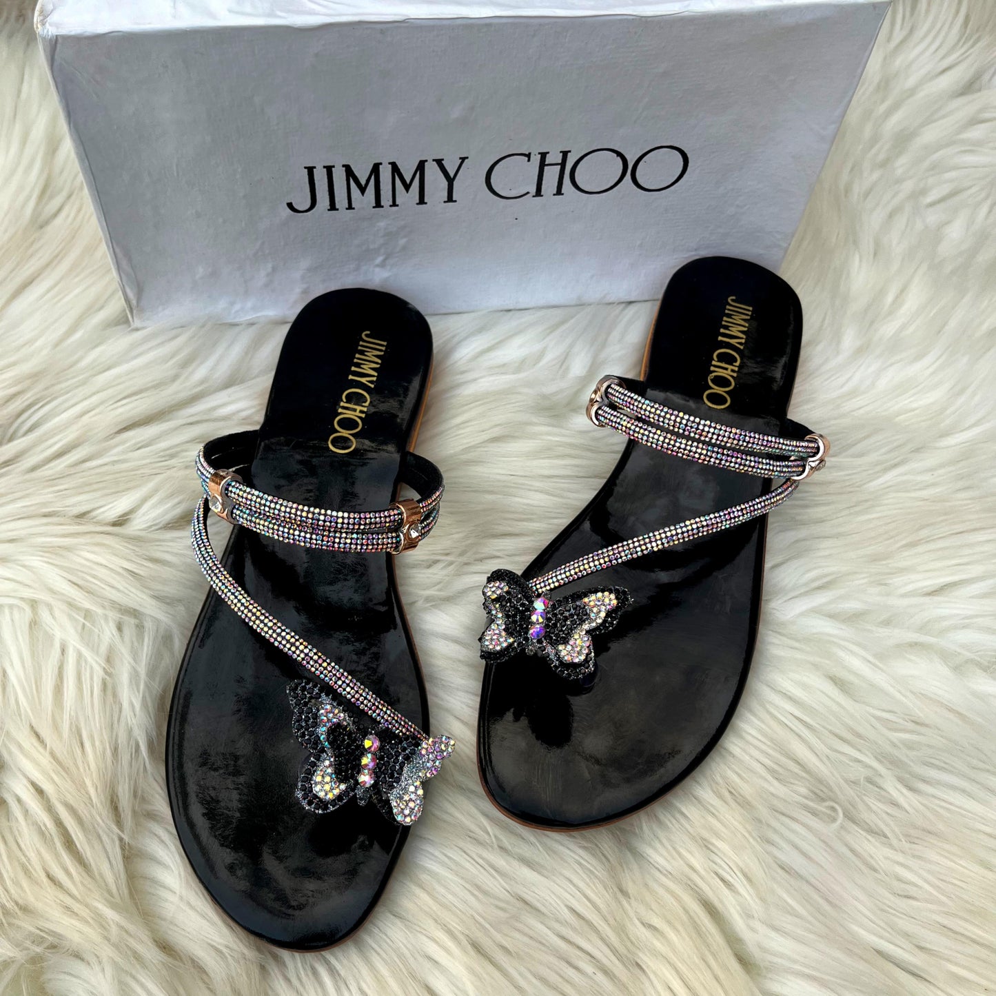 Jimmy Choo Flat Slippers