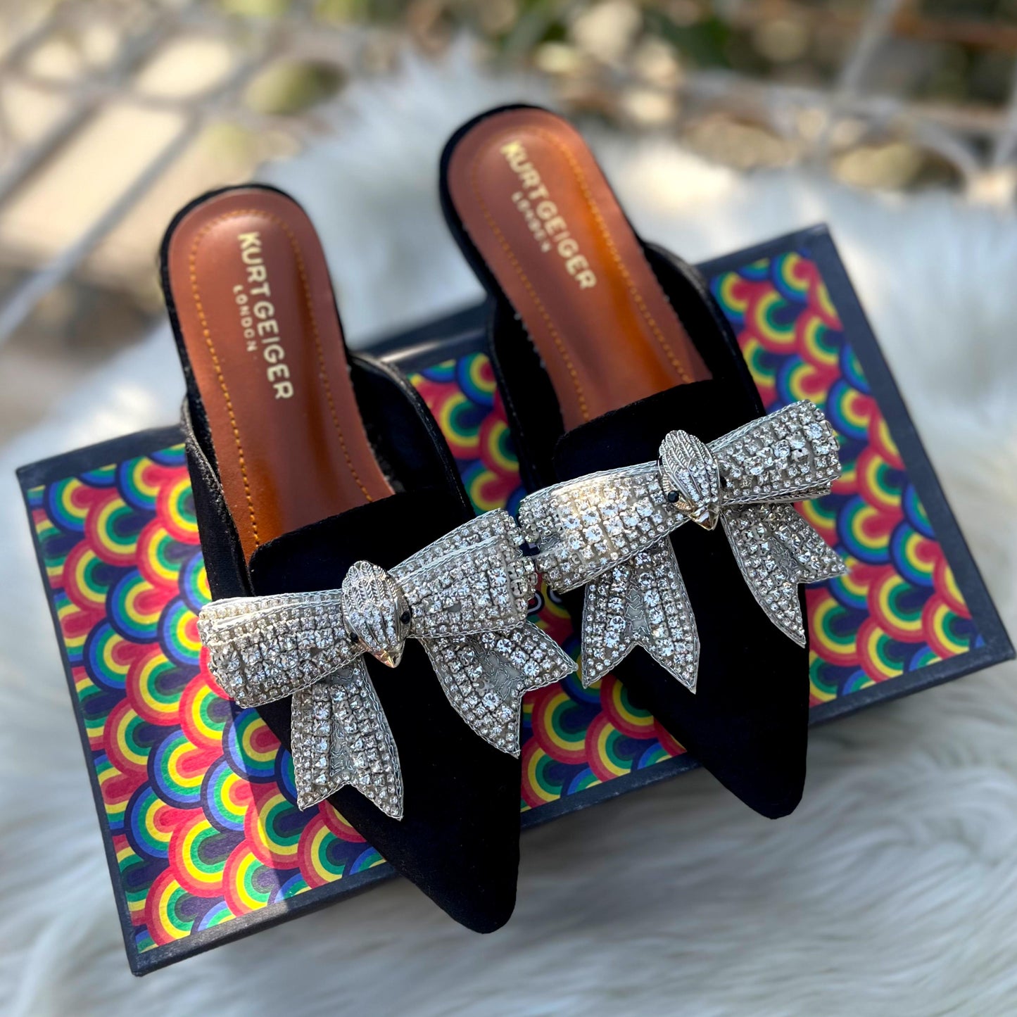 Kurt Geiger Flat Mules