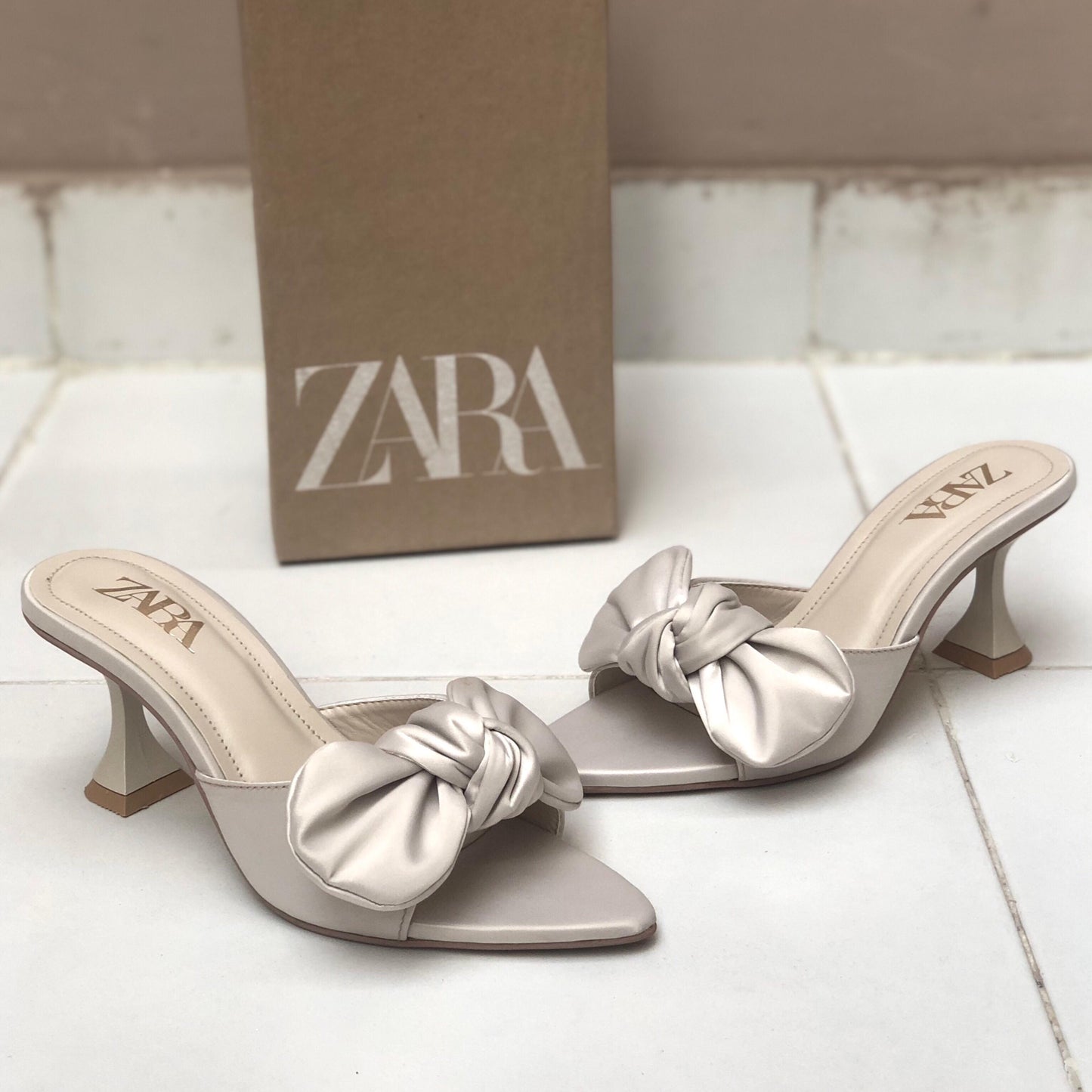 Zara Bow Heels