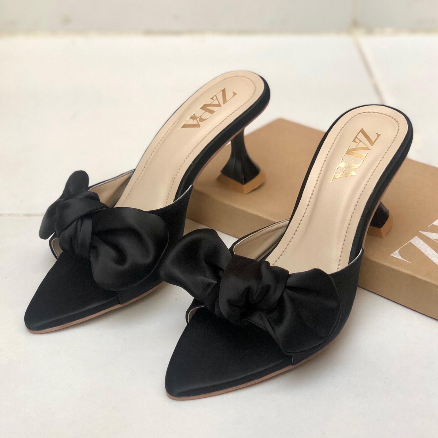 Zara Bow Heels