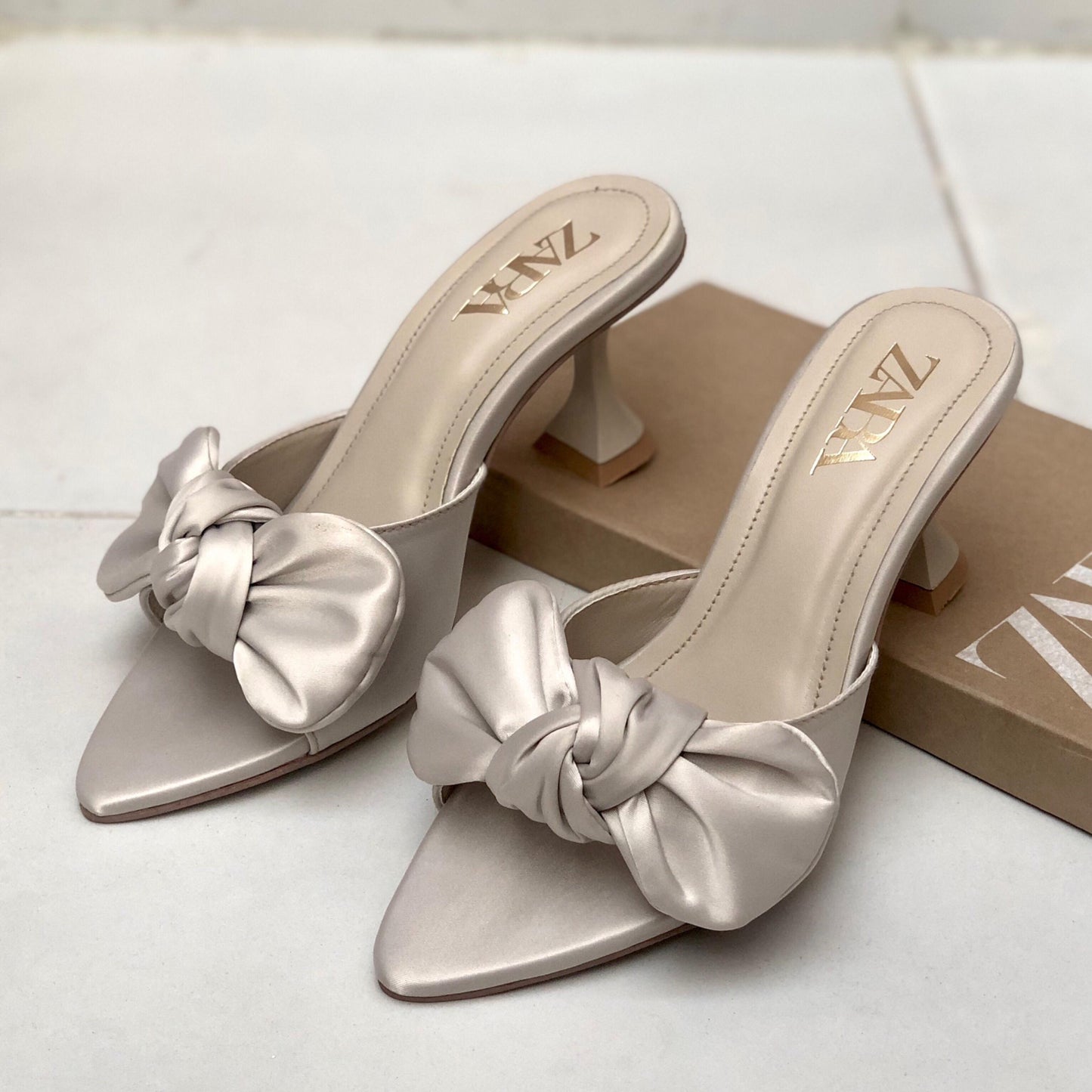 Zara Bow Heels