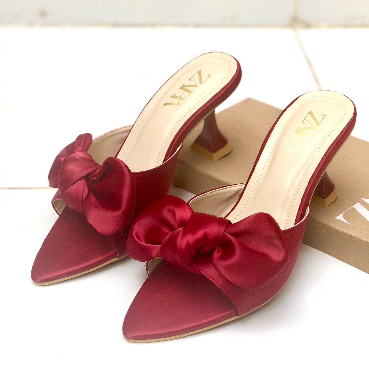 Zara Bow Heels