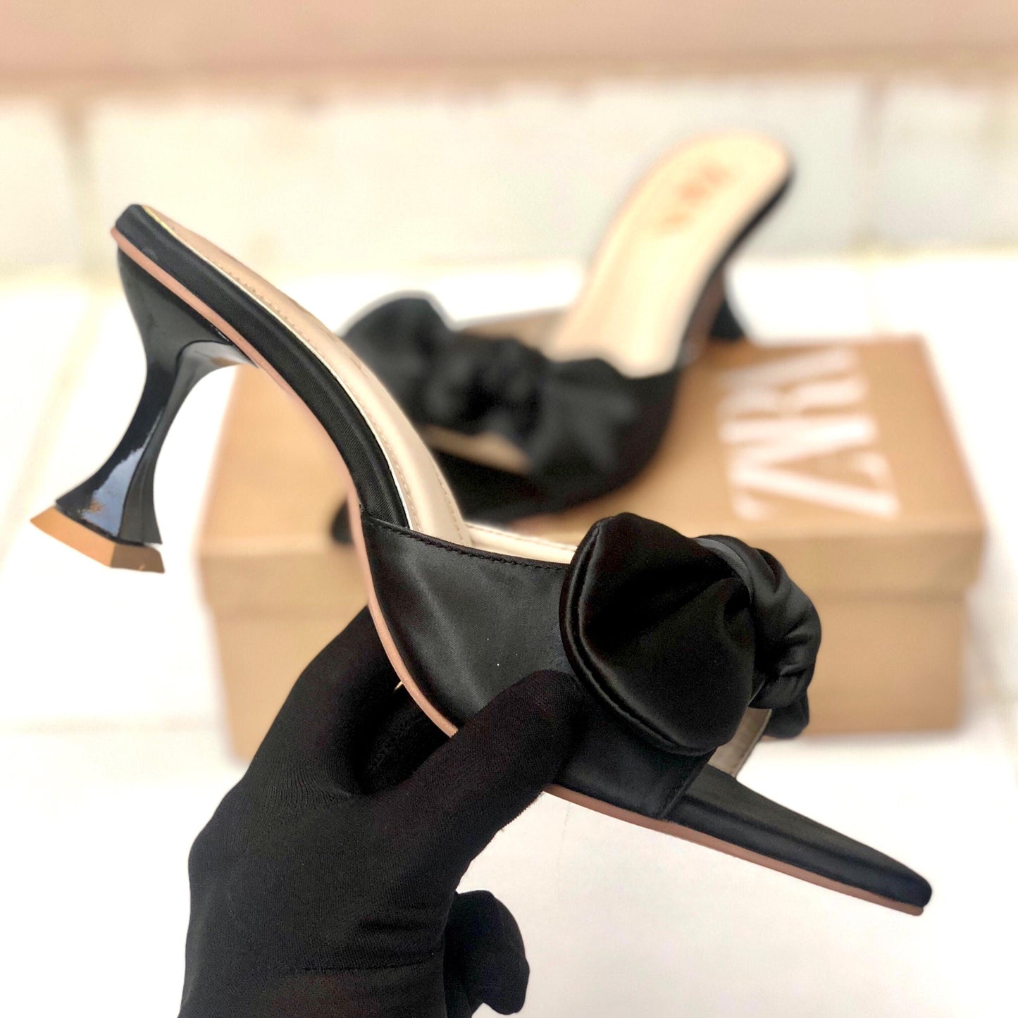 Zara Bow Heels