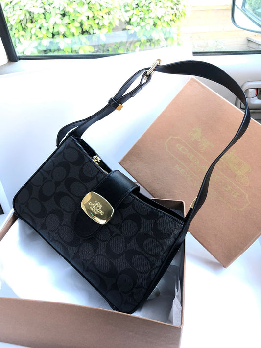 Coach Luxe Noir Shoulder Bag