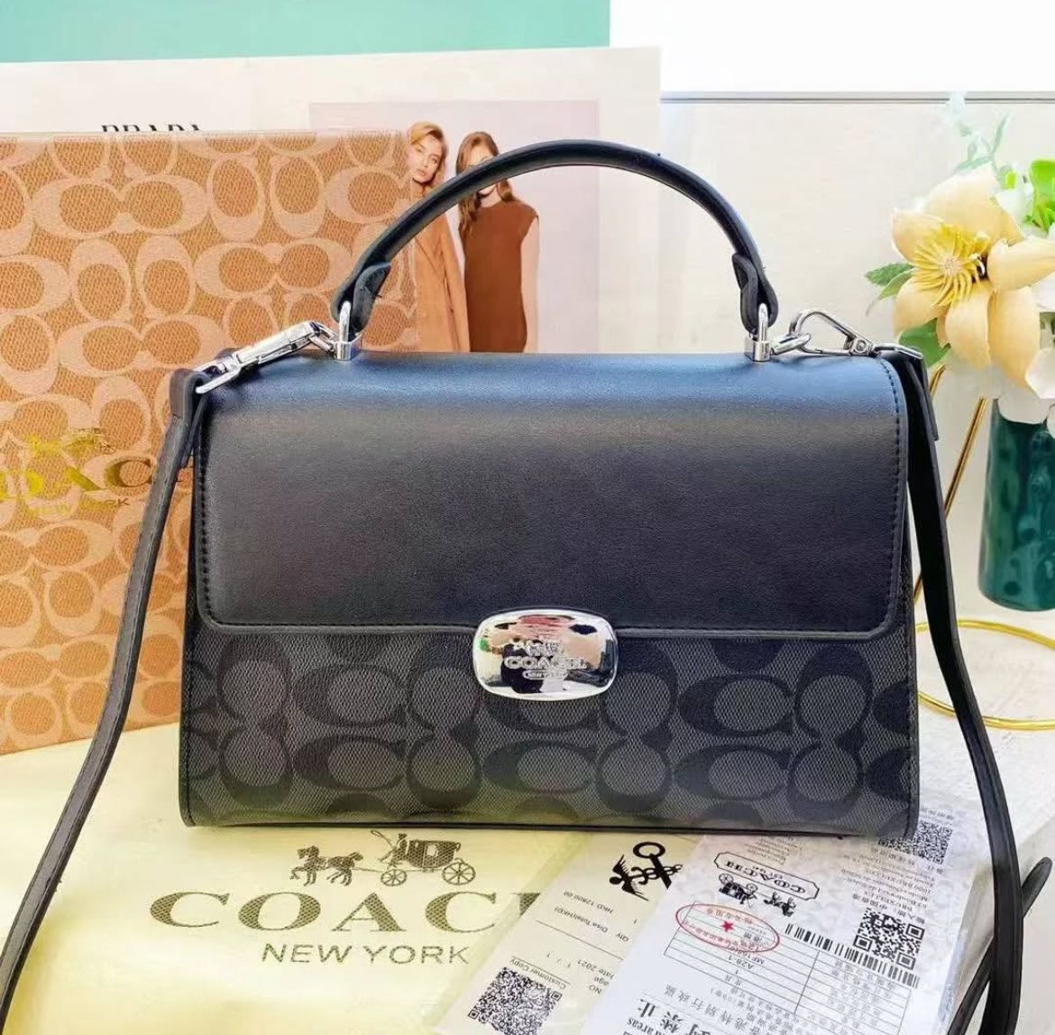 Coach Eliza Top Handle Crossbody Bag