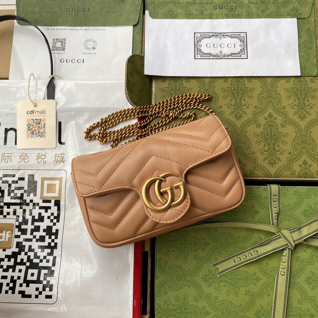 Gucci Mini Marmont Shoulder Bag