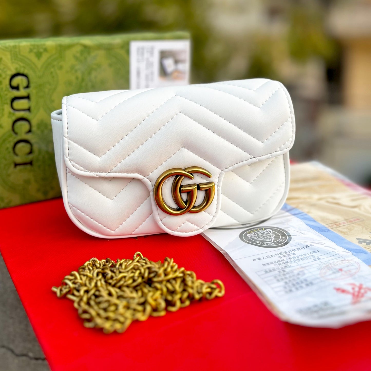 Gucci Mini Marmont Shoulder Bag