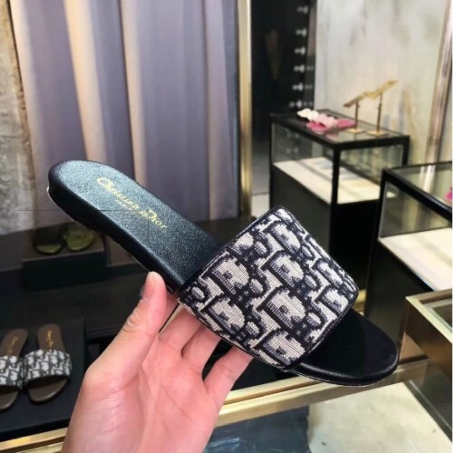 Christian Dior Flat Slippers