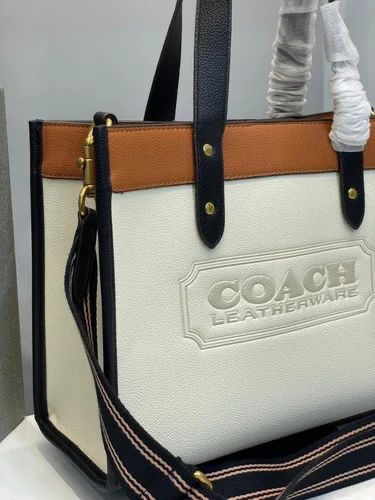 Field Tote 22 In Colorblock With Coach Badge