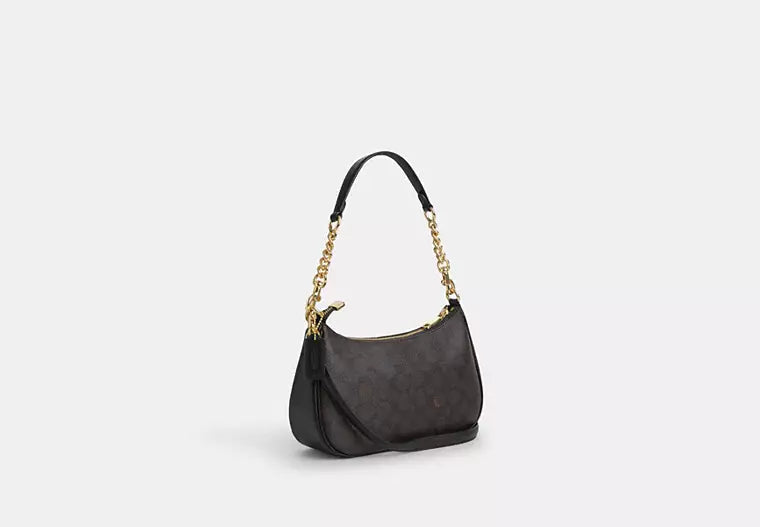 Coach Teri Shoulder Bag In Signature Canvas