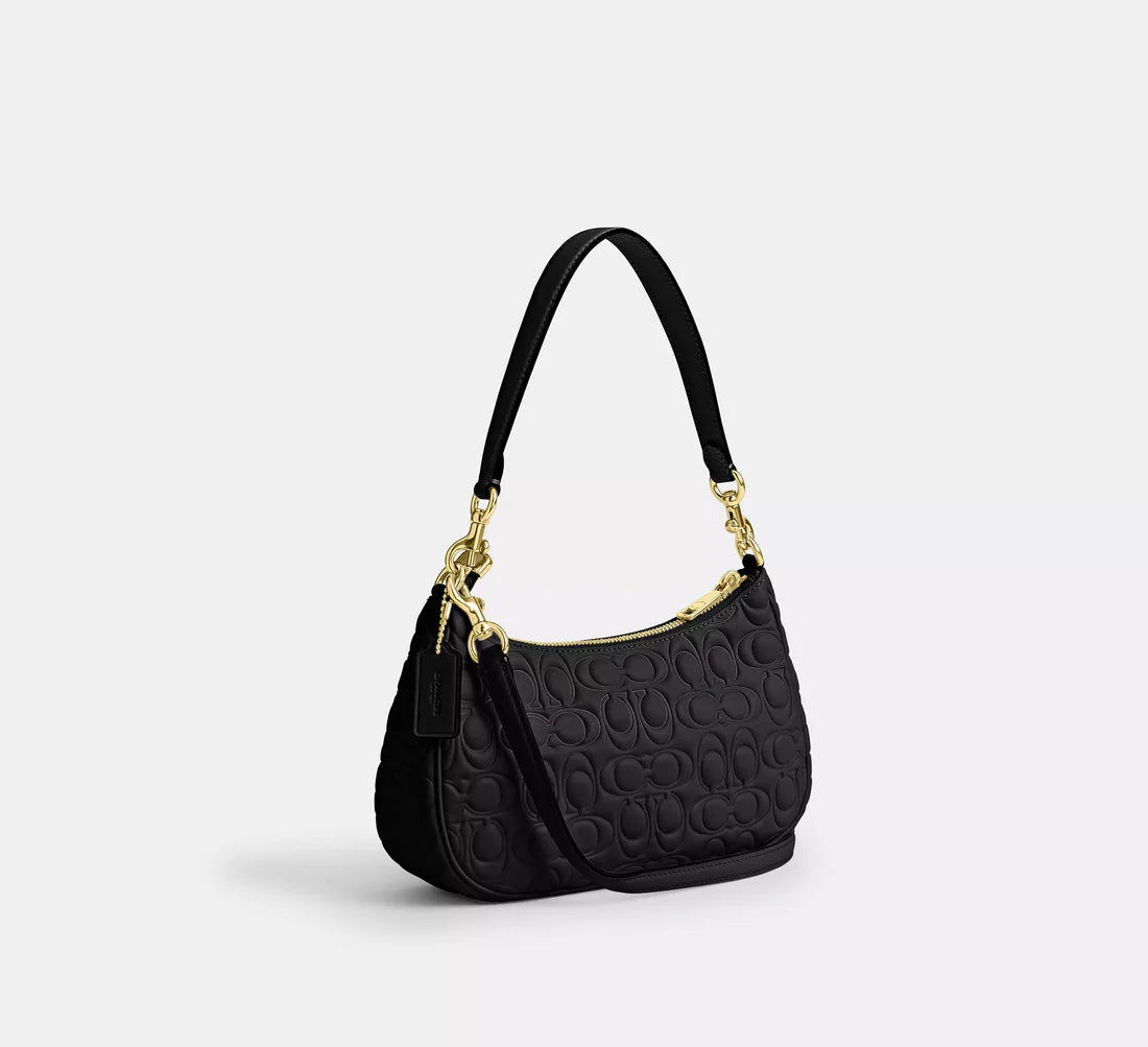 Teri Shoulder Bag In Signature Leather